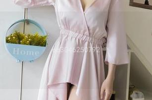 MSLASS梦丝女神 – 素岚最新套图来了！连体裙穿搭必备，妈妈说这一身像炫彩泡泡糖！