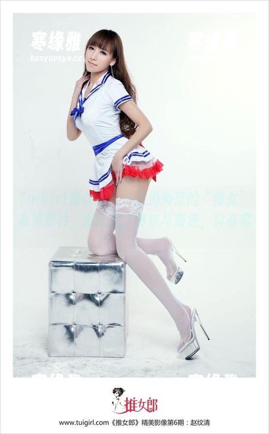 TuiGirl推女郎-冯雨芝 TuiGirl推女郎 - 一张冯雨芝的“修女”高清照片,混搭起了传统与叛逆,真有趣。