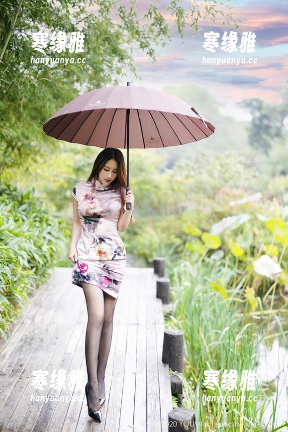 YouMi尤蜜荟 - 樱小白baby的御姐原图，谁不想生个百变的小白兔呢？