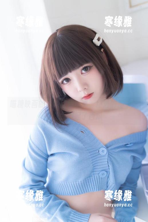 喵糖映画的海边红裙写真，精选的那一抹红让我想起了西瓜