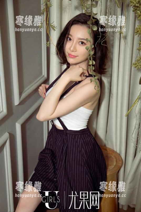 尤果网-安柔 尤果网 - 安柔校服写真:让我倒回到青春,可我还是不会系领带!