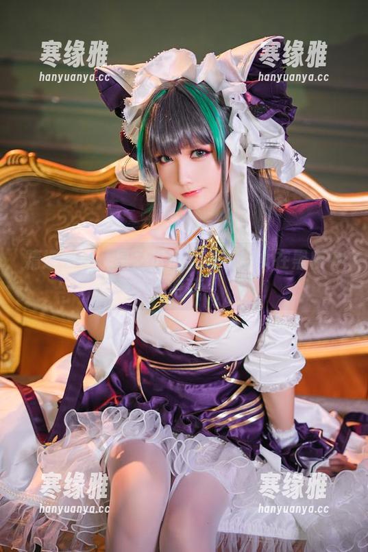 精选图库：星之迟迟的紫衣魔女在黑夜中游荡
