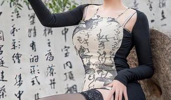 星颜社 – Erikaki的丝袜确实值得下载，原图上那点小细节看着特别有意思！