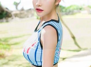 魅妍社 – 于姬Una私拍：海风拂面与沙子理由，图集里别出心裁！